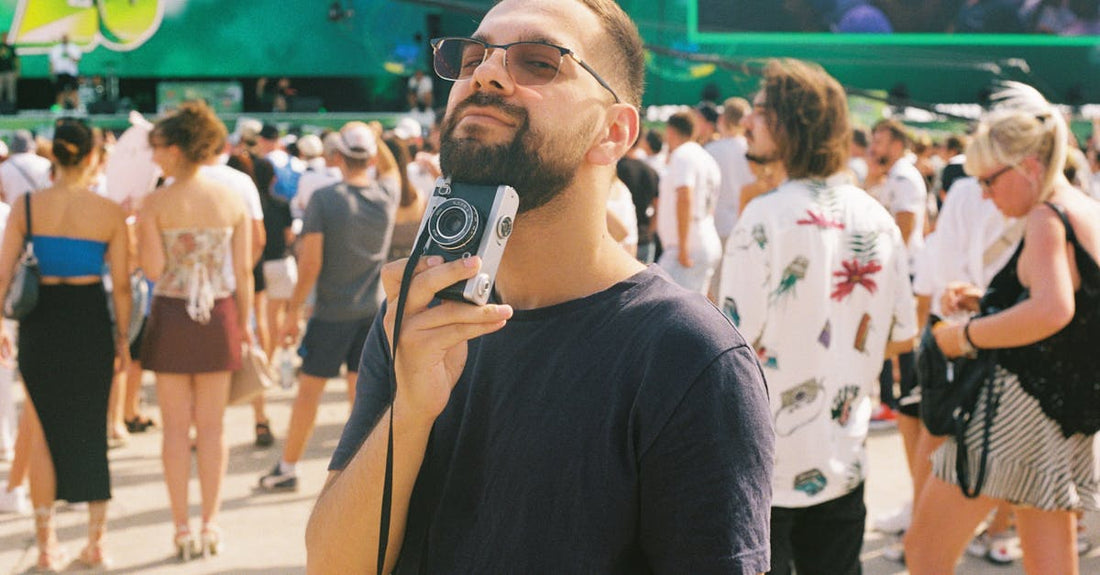 Festival Season Sunglasses: 90s Frames for Outdoor Shows - outdoor music festival sunglasses crowd retro