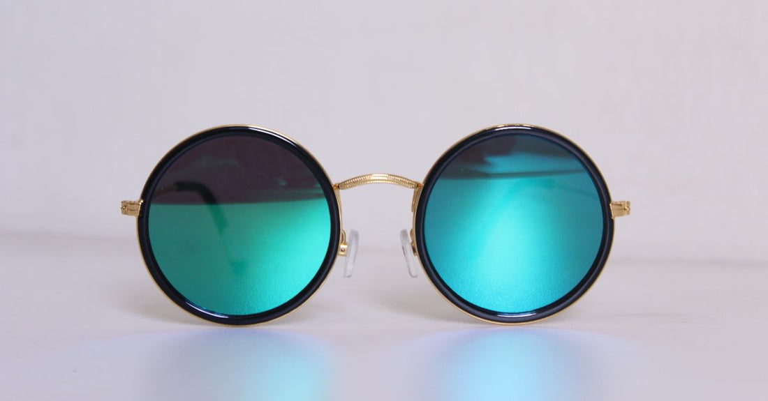 90s Britpop Sunglasses: Oasis & the Round Lens Revival - round metal sunglasses, small circular lenses, retro wireframe shade