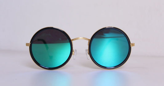 90s Britpop Sunglasses: Oasis & the Round Lens Revival - round metal sunglasses, small circular lenses, retro wireframe shade