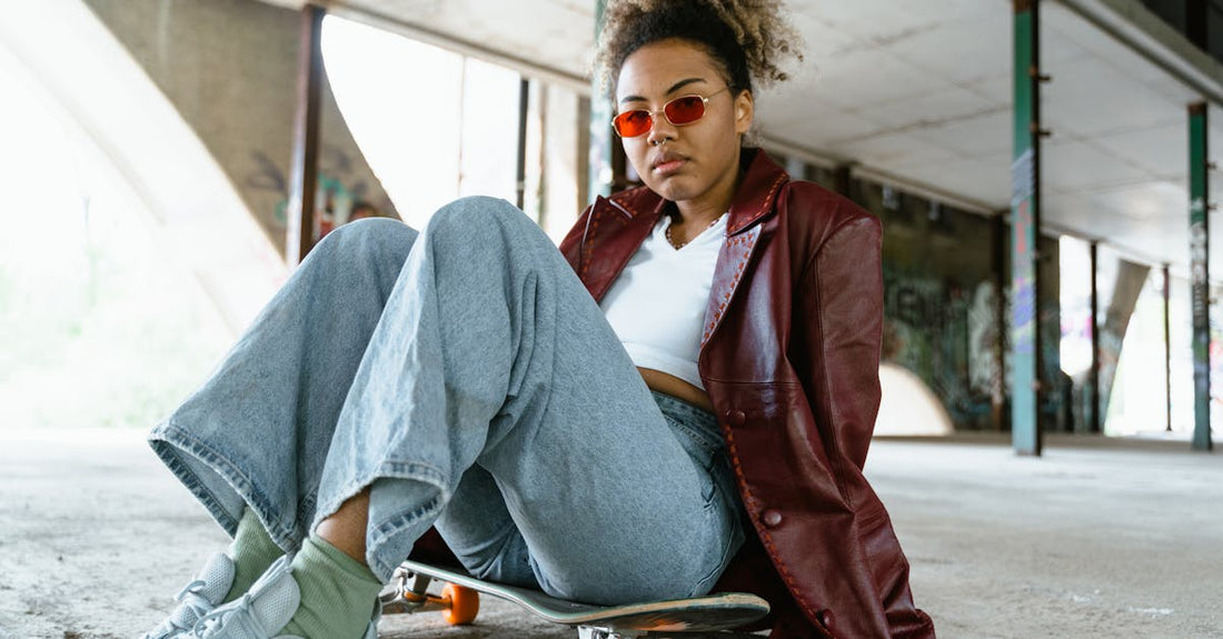 90s Skate Culture Sunglasses: The Street Style Legacy - 90s skateboarder wraparound sunglasses california street